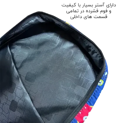 کوله پشتی کودک فوروارد Forward مدل FCLT5025 MONSTER BACTERIA