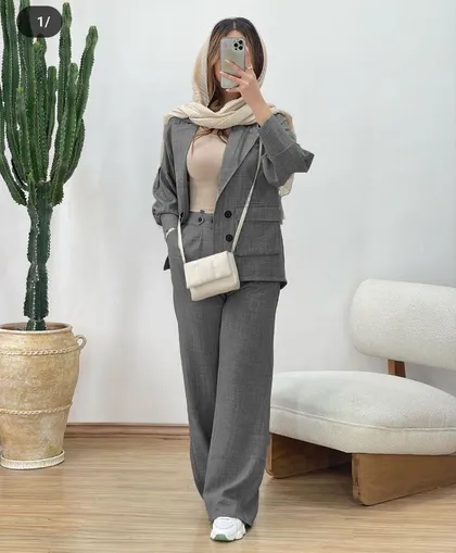 مانتو شلوار جردن کد 6351