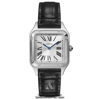 ساعت کارتیه بند چرمی Cartier Santos-Dumont SSK9