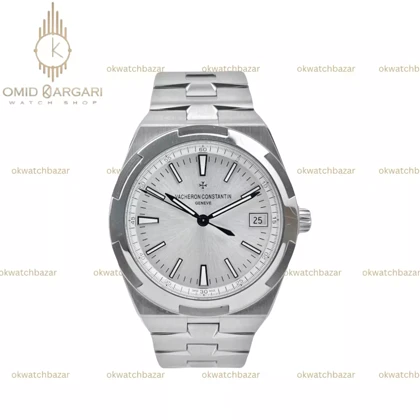 ساعت مچی وشرون کنستانتن اتوماتیک بند سیلور صفحه سفید Vacheron Constantin