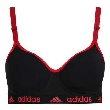 سوتین اسفنجی کد 105391(سوتین مشکی رنگ بند و کش پایین رندوم)