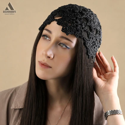 کلاه زنانه قلاب بافی Crochet Hat HA195