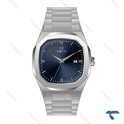 ساعت انزو EC-602AVG مردانه استیل صفحه سرمه ای Enzo-8057-G