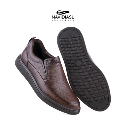 کفش مردانه چرم اداری و روزانه کد 7018003