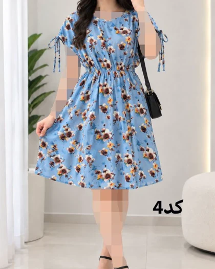 پیراهن کوتاه کمرکش SH7643