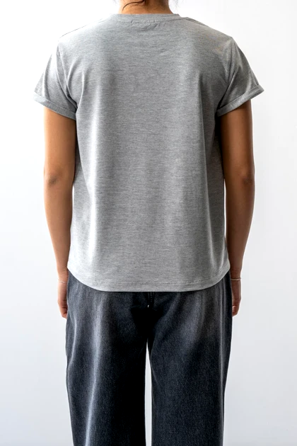 تیشرت باکسی آستین سرخود زنانه