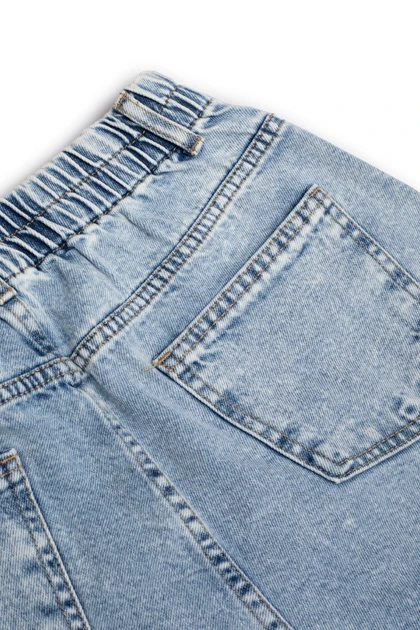 شلوار جین کمرکش - 8119