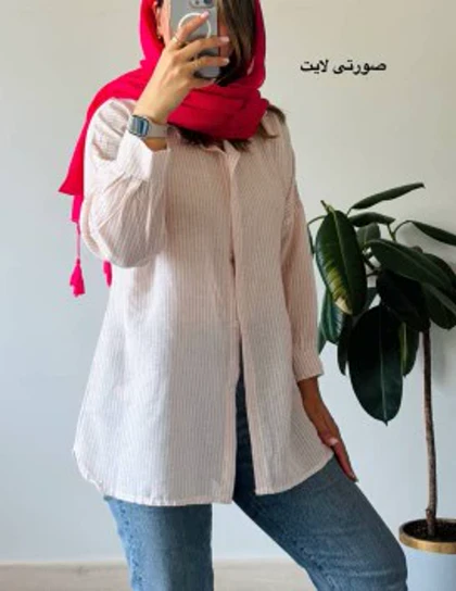 مانتو لینن نخی باران