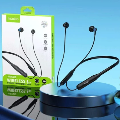بلوتوث گردنی مودیوModio MZ600 با باتری قدرتمند