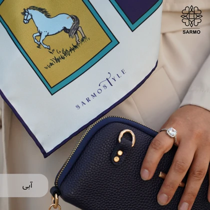 روسری ابریشم توییل هورس