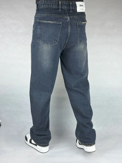 شلوار بگ مردانه کثیف شور ساده 23