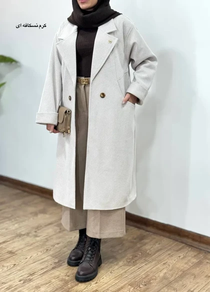پالتو فوتر بلند آستردار ماهرخ