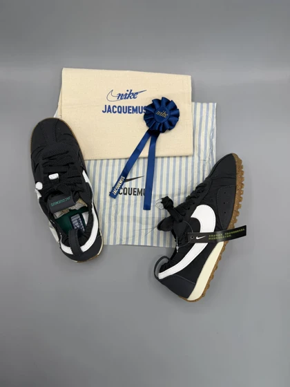 کتانی نایکی ژاکوموس مون شو مشکی سفید /Nike Moon shoe Jacquemus