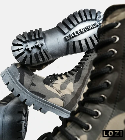 بوت مردانه چریکی BALENCIAGA