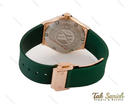 ساعت هابلوت زنانه فول نگین سبز Hublot-4040-L