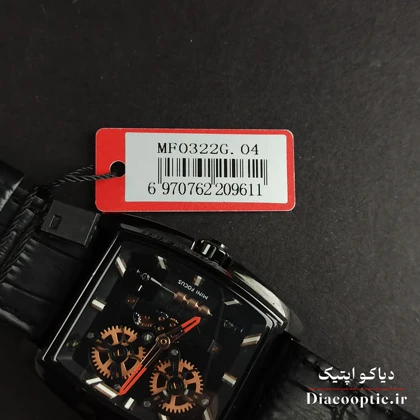 ساعت مچی مردانه اورجینال موتور ژاپن برند مینی فوکوس مدل Mf0322G.4 بند چرم