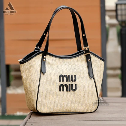 کیف میو میو حصیری Miu Miu Shoulder Bag A02