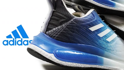 کفش کتانی مردانه آبی سفید ADIDAS Solar disk V2