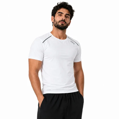 تیشرت اسپرت ورکس سی سو مدل CN-Sisu-26055 سفید