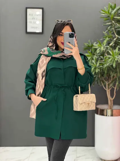 مانتو مازراتی کمرگت بالا ژیله
