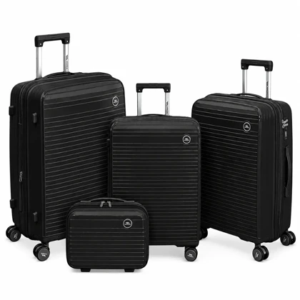 ست چمدان مونزا مدل MONZA - MNZ7070SERIES سری 4 عددی (کیف آرایشی هدیه)