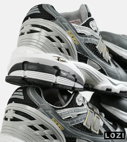 کفش کتانی مردانه و زنانه طوسی مشکی New Balance 1906R مدل 7363