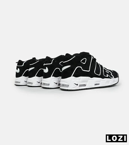 کفش کتانی مردانه و زنانه مشکی سفید NIKE Air More Uptempo '96