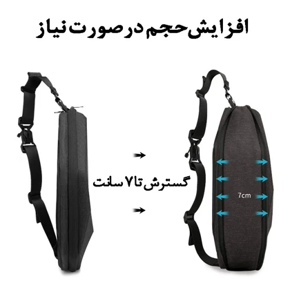 کیف کمری دوشی اورجینال بنج BANGE 7502