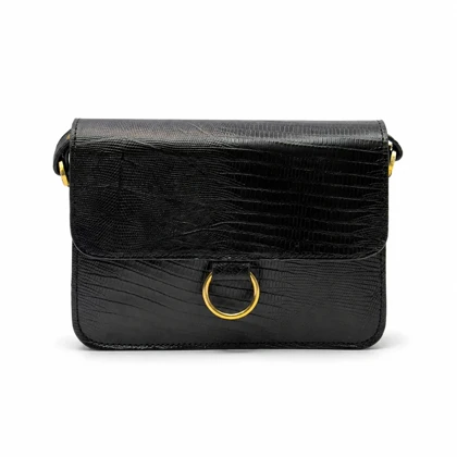 کیف چرم طبیعی زنانه مدل نعلی