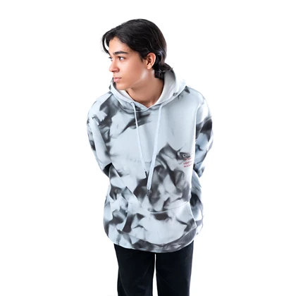 هودی آبی روشن زیگ zig مدل Chatoyant کد382