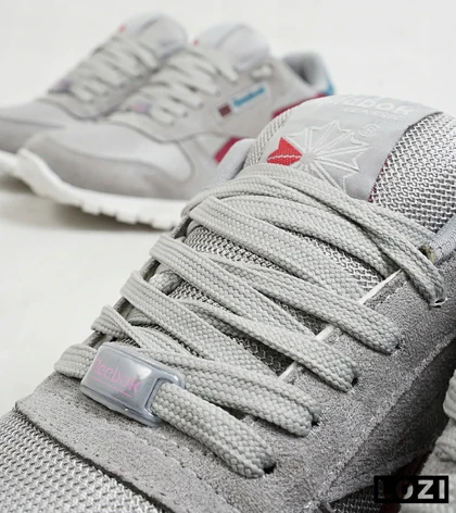 کفش کتانی طوسی قرمز مردانه Reebok LEGACY