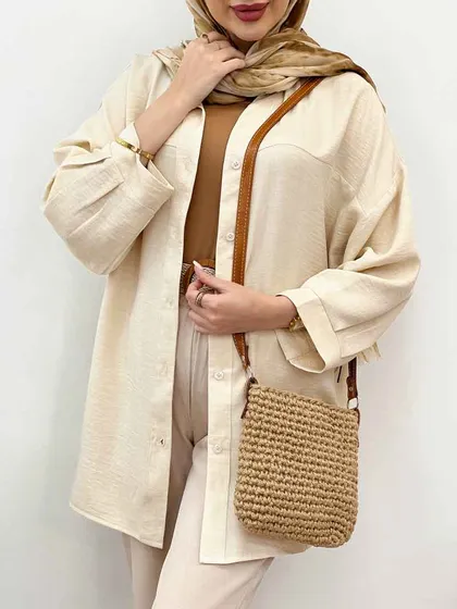 شومیز برش‌دار نوژان