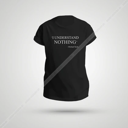 تیشرت Office طرح Nothing