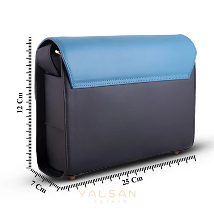 کیف دوشی زنانه چرم یلسان مدل نلین کد 121-GN