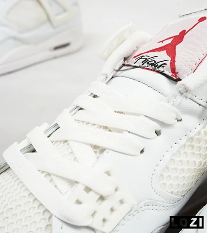 کتانی ساق‌دار مردانه سفید Nike air jordan 4