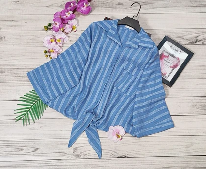 شومیز گره‌ای مدل آناهید کد 50247