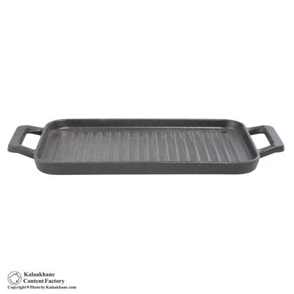 چدن سرو مستطیل 26*17 با چوب و کاسه کد 7018