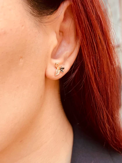 گوشواره گل برگ ژوپینگ M28