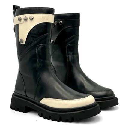 کفش نیم بوت زنانه مدل 0163_Boots