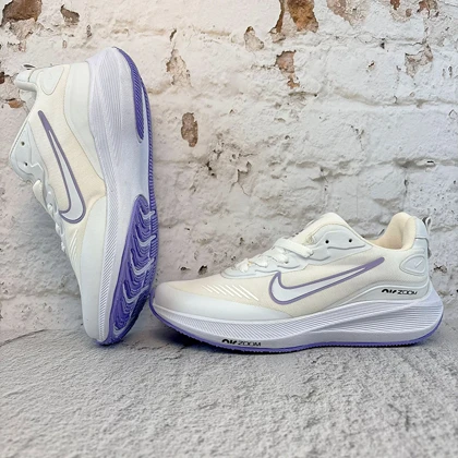 نایک ایر زوم سفید یاسی (Nike Air Zoom) کد 2349