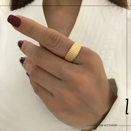 انگشتر شیاردار