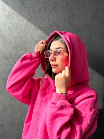 عینک آفتابی زنانه صورتی