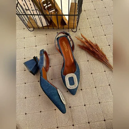 پاشنه جین نگینی _ 1525