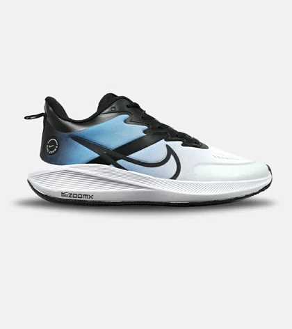 کفش کتانی مردانه سفید آبی NIKE AIR zoomx