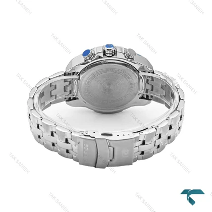 ساعت مچی ادیفایس Ef558 کاسیو رزگلد نقره ای Casio-6180-G