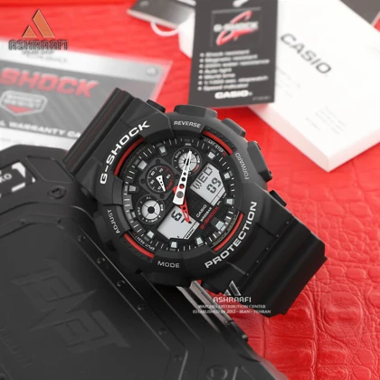 ساعت جی شاک اورجینال G-shock GA-100-1A4DR