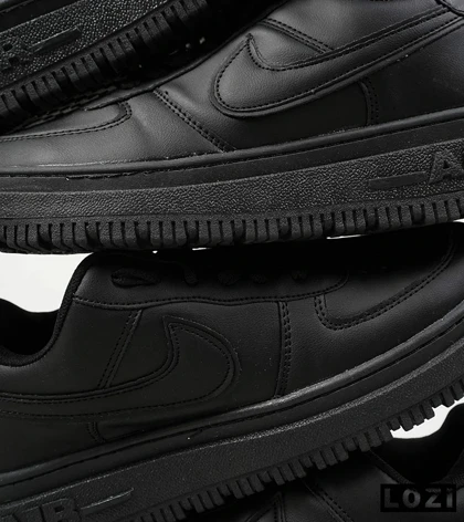 کفش کتانی بزرگ پا مشکی نایک NIKE AIR FORCE مدل 4101