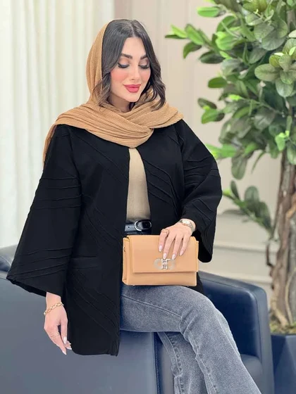 مانتو برش‌دار بغل چاک