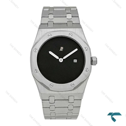 ساعت AP مردانه سیلور صفحه مشکی مهندسی AP-7992-G