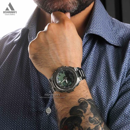ساعت جیشاک استیل Casio G-Shock GST-B500-GS20